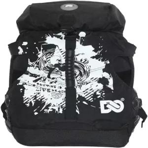 듀이엔케 롤러 인라인 스케이트 백팩 스케이트화 헬멧 무릎 팔꿈치 및 손목 보호 패드 보관 가방