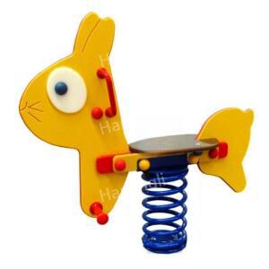 시소 놀이터 공원 동물 캐릭터 스프링 흔들 의자 시설