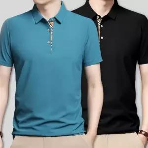 히든 포인트 반팔 카라티 4color   카라반팔 남성카라티 PK셔츠