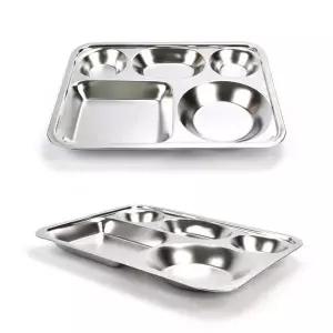 스텐 743FAZ30 27종 단체급식 성인 3찬 식판 36.5x28.5cm 37호