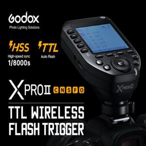 Godox XPROII TTL HSS LCD 화면 송신기 트리거 ( 캐논  카메라용)