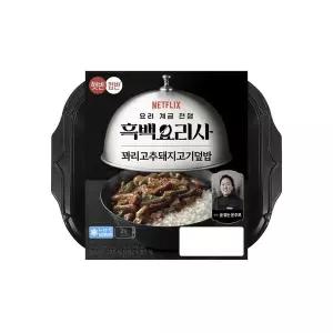 햇반 컵반 흑백요리사 꽈리고추돼지고기덮밥 264g x 6개