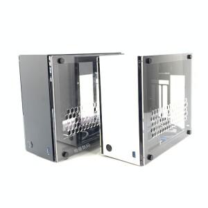 GEEK A35S 미니 스탠드 단독 소형 케이스 A4 ITX 아크릴 플레이트 측면 투명 A50A60 쿨 피쉬 S3 K39