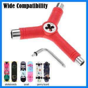 1PC T 형 Allen Key L 형 Phillips 헤드 렌치 스크루 드라이버 스케이트 보드 일체형 다기능 T/Y 스케이트