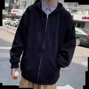 바람막이 기본 면후드집업 간절기 자켓 베이직 후드티 남여공용