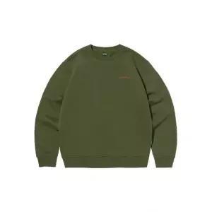 HUMMER 험머 스몰 로고 소프트 기모 스웨트 셔츠 카키