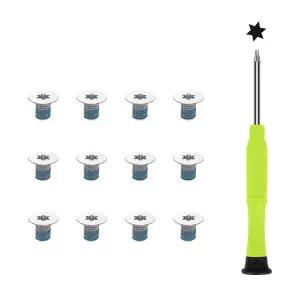 Dell XPS 13용 12PCS M2x3 Torx T5 나사 9300 9370 9380 9340 9360 15 9500 9550 9560 및 Precision M5510
