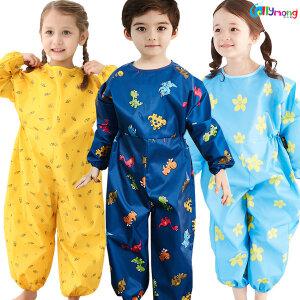 엘리몽 유아 아동 전신 미술가운 앞치마 토시 모음전