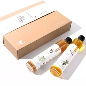 농부플러스 국산 냉압착 생들기름 저온착유 참기름 200ml 2병 선물세트