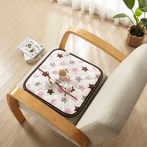 한일따슨자리 온열방석 전기방석 극세사 1인용 리틀스타