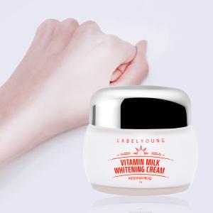 [라벨영] 쇼킹비타민 우유미백크림 55g 1개/즉각톤업+결점완화