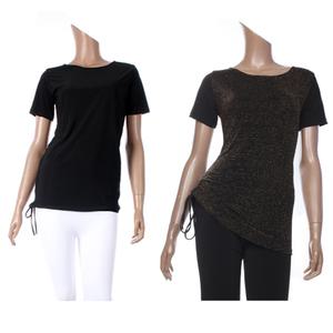 옆끈반팔티/방송댄스복/라인댄스복/무대의상/댄스상의