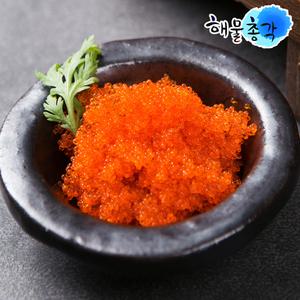 해물총각 신선함이 살아있는 프리미엄 날치알 레드 800g(코아)