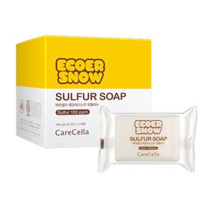 지쿱 케어셀라 에코어스노우 유황비누(4개입)