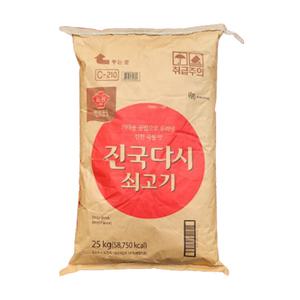 청정원 쇠고기 진국다시 25kg 업소용 대용량 조미료