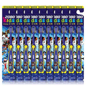 2080 키즈 칫솔 2단계 또봇V 10개 (3-5세)