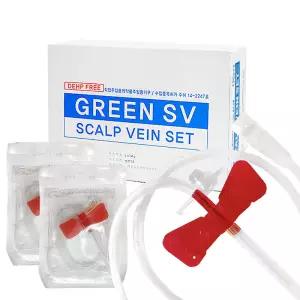 두원 나비침 24G 100개입 스칼프베인 피하수액 나비바늘