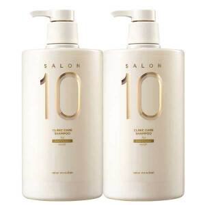 미쟝센 살롱10, 샴푸, 990ml, 손상용, 2개