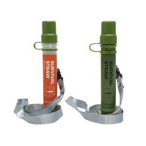 [제이슨]FSS-2000 난민용 휴대용 정수필터 생존빨대 NEW 서바이벌스트로우 5000L