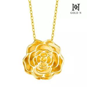 골드앤 순금 24K 골든명화 목걸이 1.92g (만개장미)