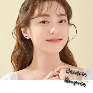 18k 컬러큐빅 레터링 타투 이어커프2type1개