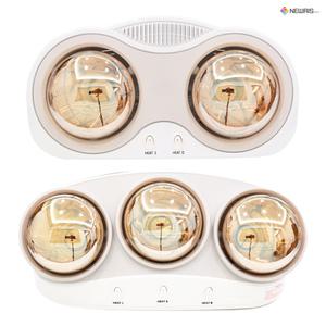 욕실 난방기 화장실 히터 온열기 가정 용 난로 2구 3구