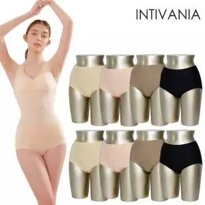 [방송히트]인티베니아 011 하이웨이스트 빅사이즈 누디 노라인 삼각팬티 8종(90~110)