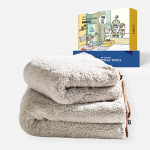 랩릿 강아지 수건 고양이 메가스폰지 타월 초극세사 펫타올