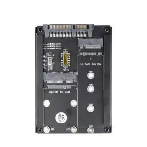 Coms mSATA M.2 (NGFF) SSD to SATA3 변환 어댑터 IH732