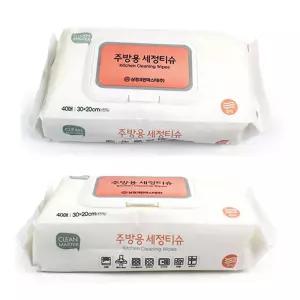 특대형 인덕션 물티슈 알코올 티슈 알콜 식탁 청소 기름때 제거 만능 다목적 세정 주방 세척 청소용 찌든때
