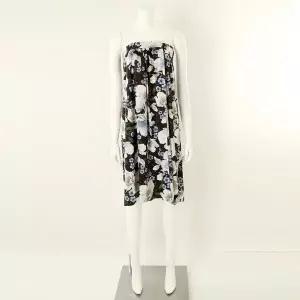 [와코루](본점)[이월상품]와코루 신축성좋은 수입 폴리스판 큰꽃나염 골프가운(WGN356WL)