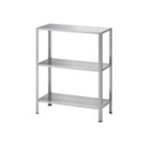 [마켓비]이케아 HYLLIS 휠리스 3단 선반유닛 소형 60x27x74cm/철제선반/수납장/화분선반