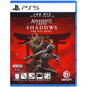 PS5 어쌔신 크리드 섀도우스 스페셜 에디션 (한글판)