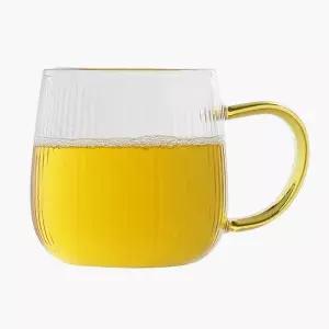 내열 유리컵 350ml 컵 투명 집들이 심플 WFHEYOS