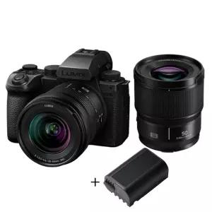파나소닉 루믹스 DC-S5M2XW(20-60mm+50mm F1.8)더블렌즈킷+추가배터리/TR
