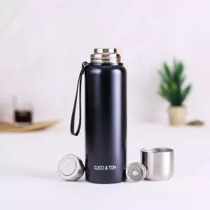 보온병 1L 블랙 스포츠 캠핑 스텐 보냉 WFHN7FF