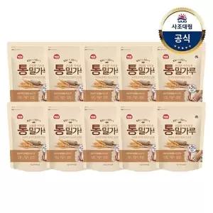 [사조대림] 통밀가루 1kg x10개