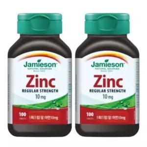 [하프클럽/기타]자미에슨 아연 무기질 보충 활력 건강 관리 100정 X2