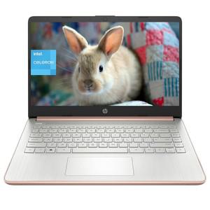 HP 14 LAPTOP 랩탑 노트북 for 학생,Intel 셀러론 N4120,16GB,384GB 보관,Win 11 H 가벼운 사무용 가성비