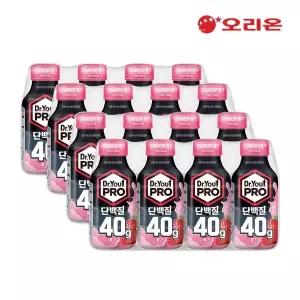 [오리온]닥터유프로 단백질드링크 40g 딸기 (350ml) x 16개