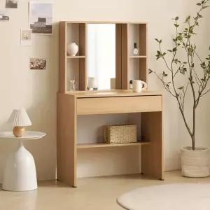 파로마 네오 클린디 800 거울 수납 화장대 NES1656