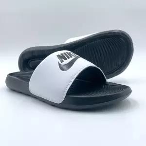 나이키 빅토리원 슬라이드 슬리퍼 실내화 화이트블랙 정품 CN9675-005
