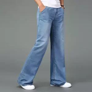 데님 슬랙스 남자 부츠컷 빅사이즈 와이드 남성 나팔 빈티지 남자청바지