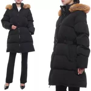 [롯데백화점]버버리 여성 나일론 퍼퍼 롱패딩  8097891 BLACK SNUG 24F