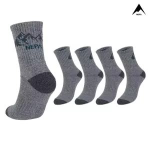 네파 다이나믹 쿠션 등산 중목 그레이 남 5팩 NPCDYMDL-GR5