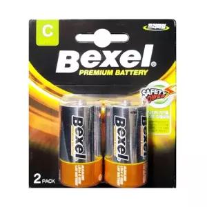 벡셀 알카라인 건전지 LR14 C형 카드타입 2알