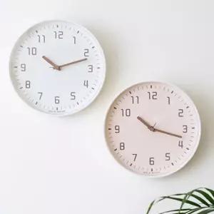 모던 스위트 무소음 벽시계 2color/원형/거실/벽걸이/시계/예쁜/사무실/아날로그/교실/건전지/학교/가정용