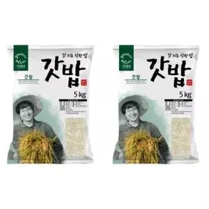 2025년산 갓밥분도미 5kg x 2봉 / 오분도미 / 쌀 / 고시히카리