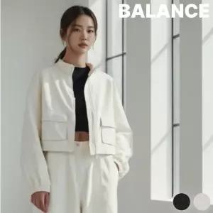 [롯데백화점]밸런스 여성) MBF5TC2220 탑텐 밸런스 하이넥 기모 집업 츤데레 MA