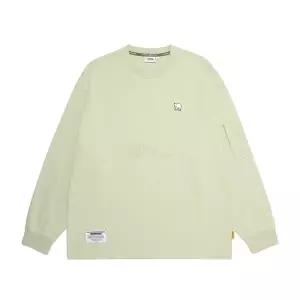 [내셔널지오그래픽] N231MTS020 세미 오버핏 소매 포켓 긴팔 티셔츠 JADE